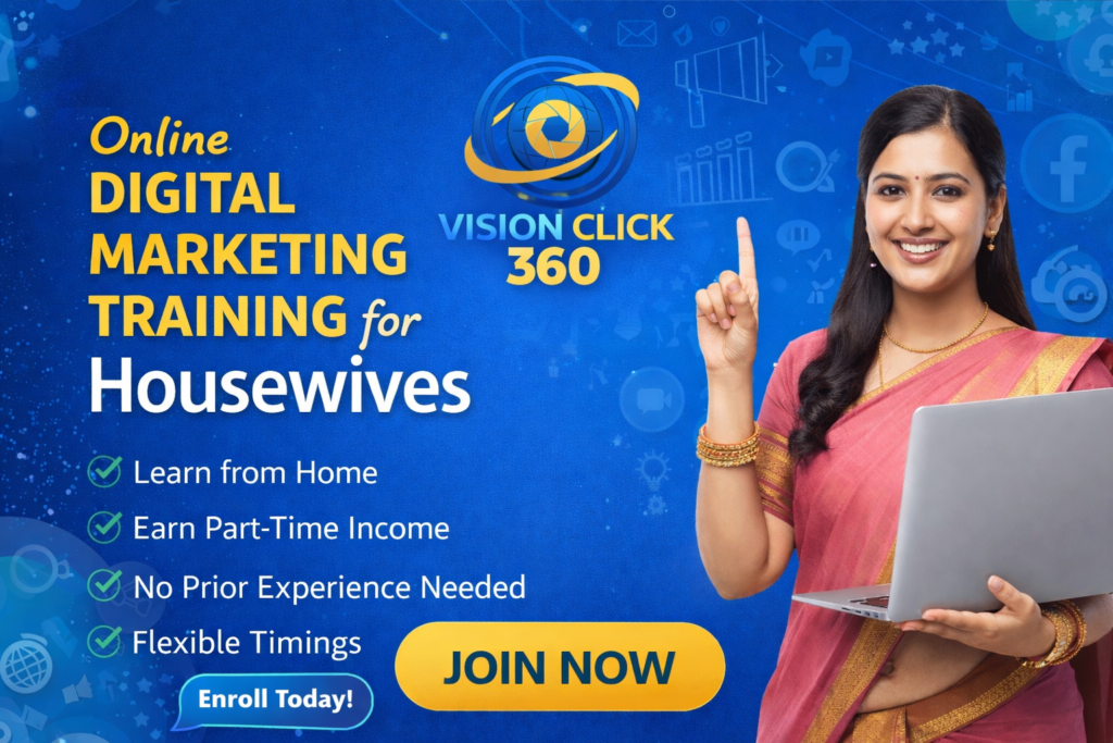 online digital marketing training for housewives
