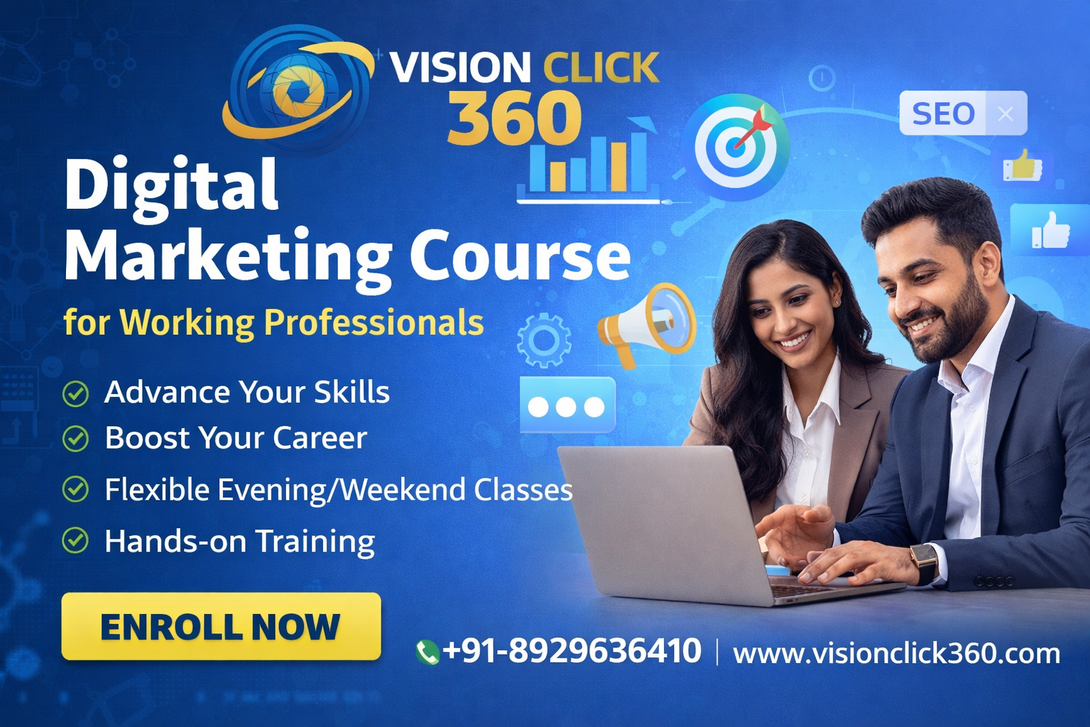 Digital Marketing Course for Working Professionals