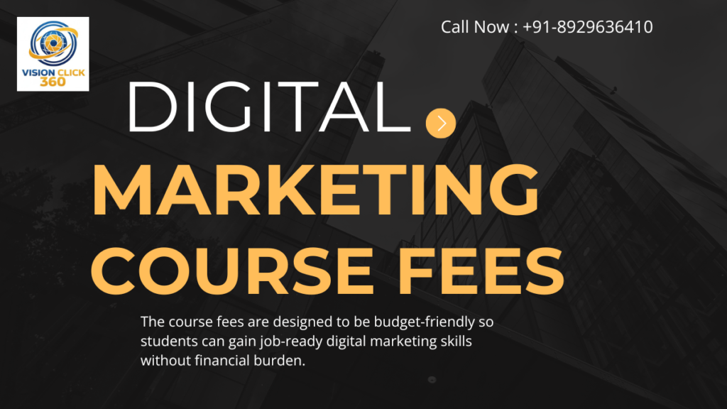 Digital Marketing Course Fees