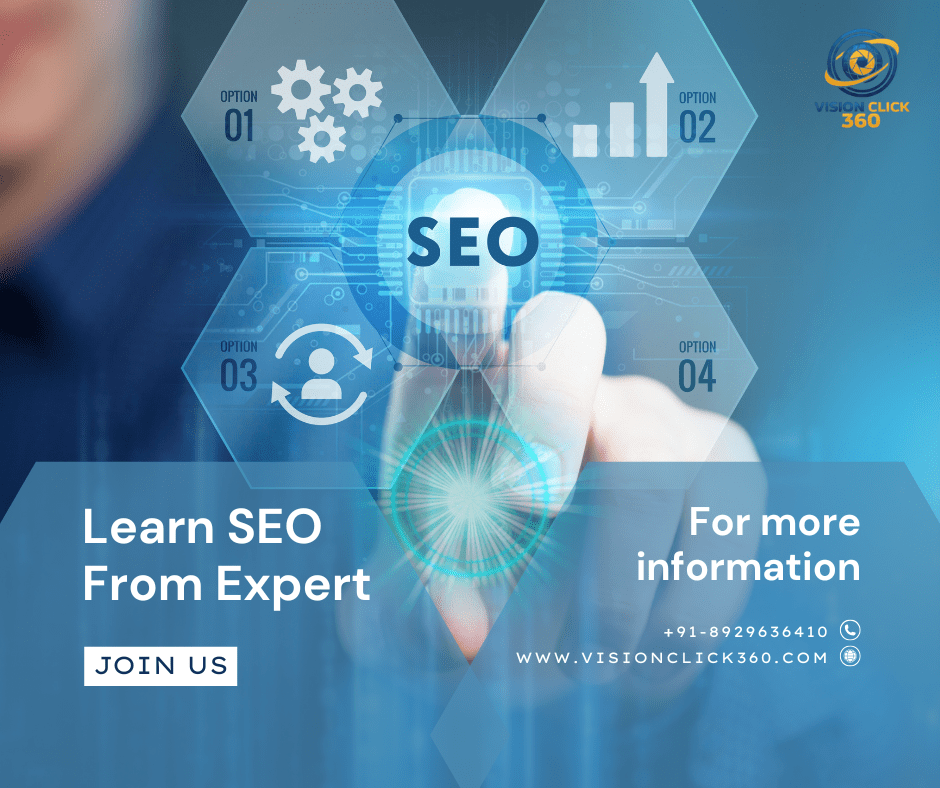 learn seo with visionclick360