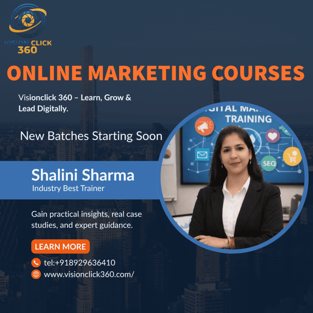 Online marketing courses in gaur city