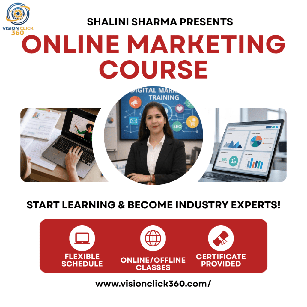 Online marketing courses in gaur city