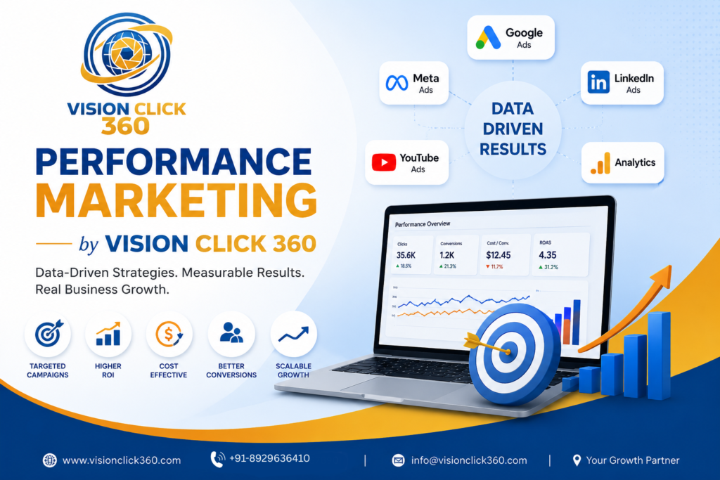 performance marketing course by visionclick 360