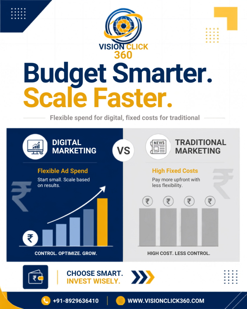 Digital Marketing vs Traditional Marketing