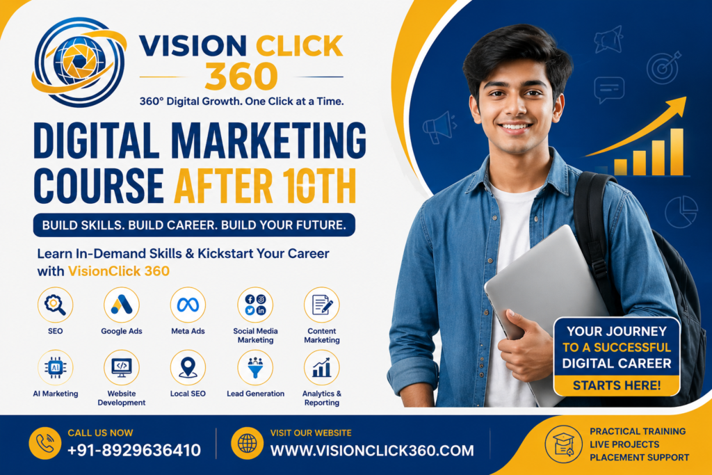 digital marketing course after 10th