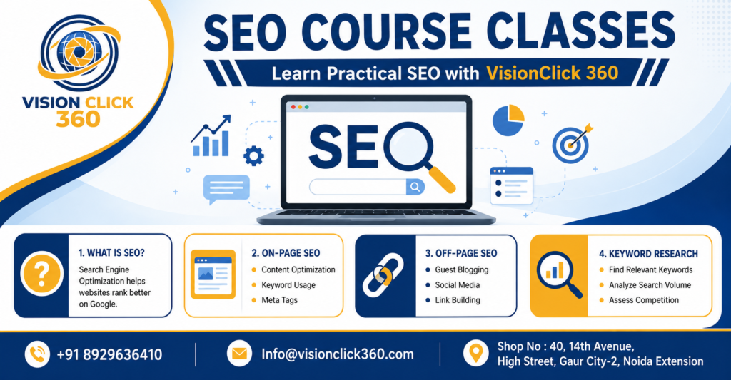 SEO Course in Ghaziabad: Learn Practical SEO for Career & Business Growth