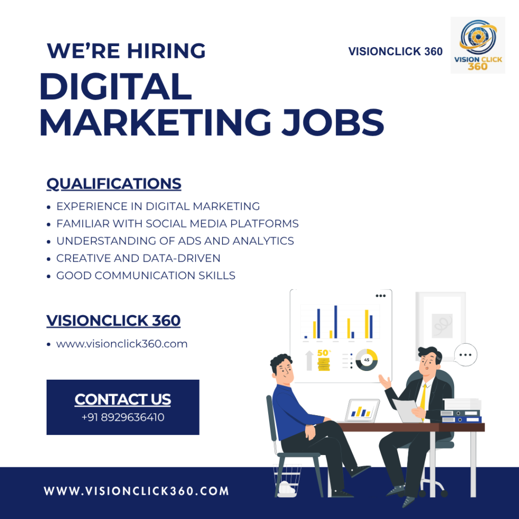 Digital Marketing Jobs | VisionClick 360