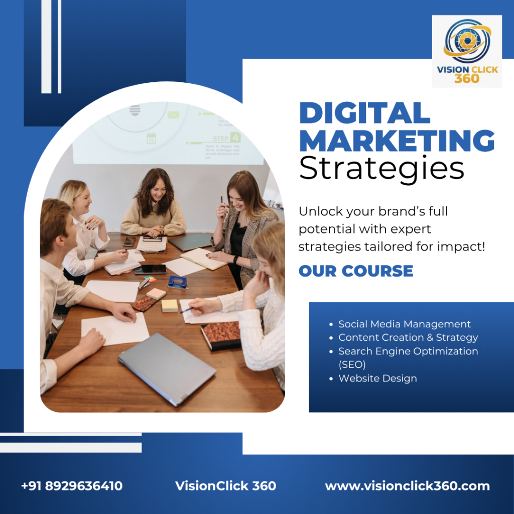 digital marketing strategies | VisionClick 360