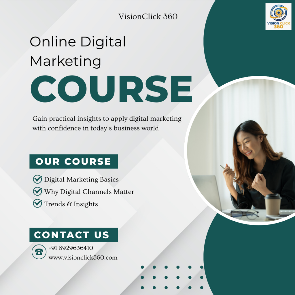 Digital Marketing Course in Patna | VisionClick 360
