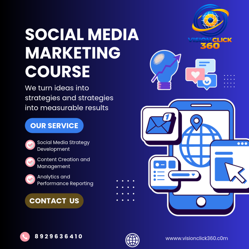 digital marketing course online | VisionClick 360