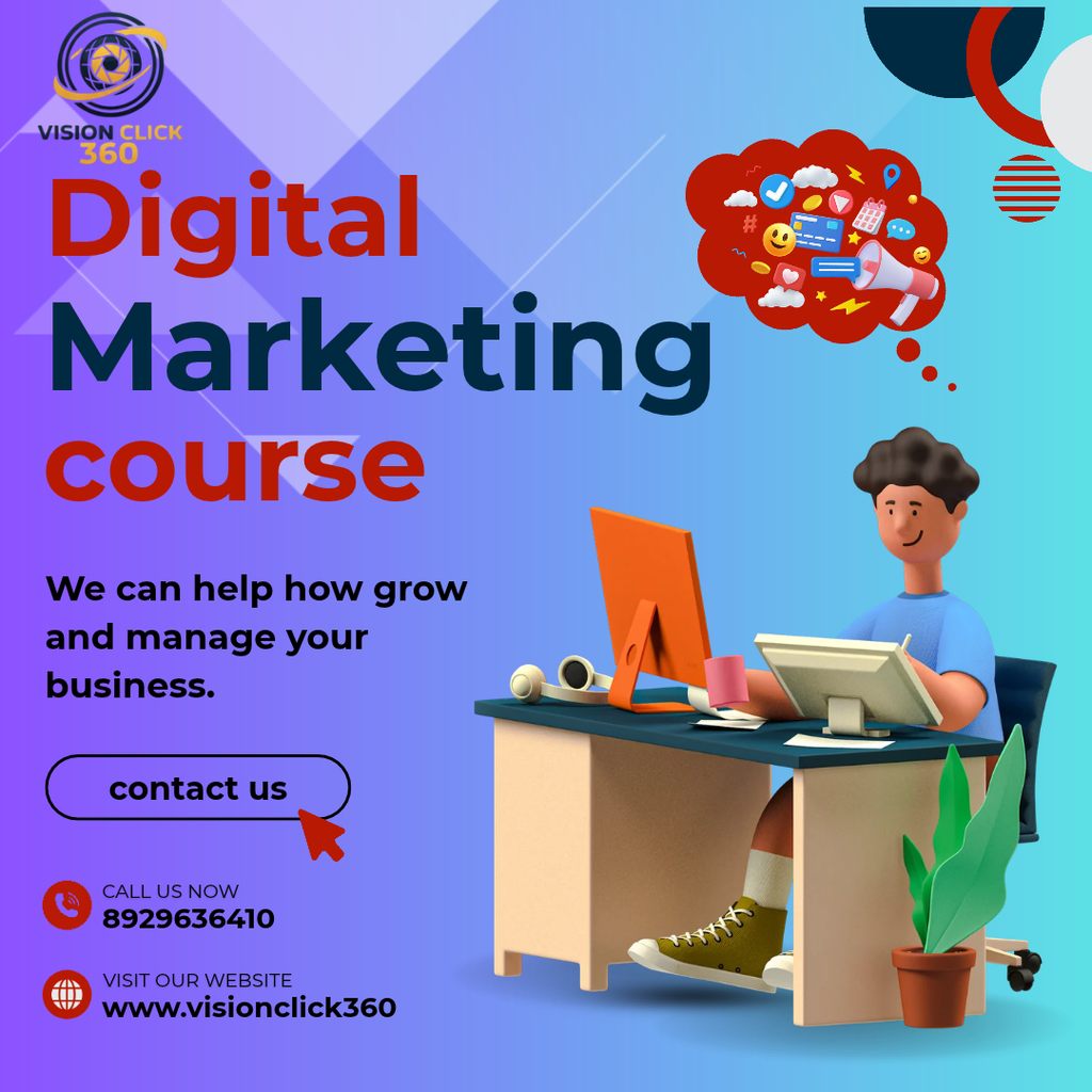 Digital Marketing Noida Gaur City | visionClick360
