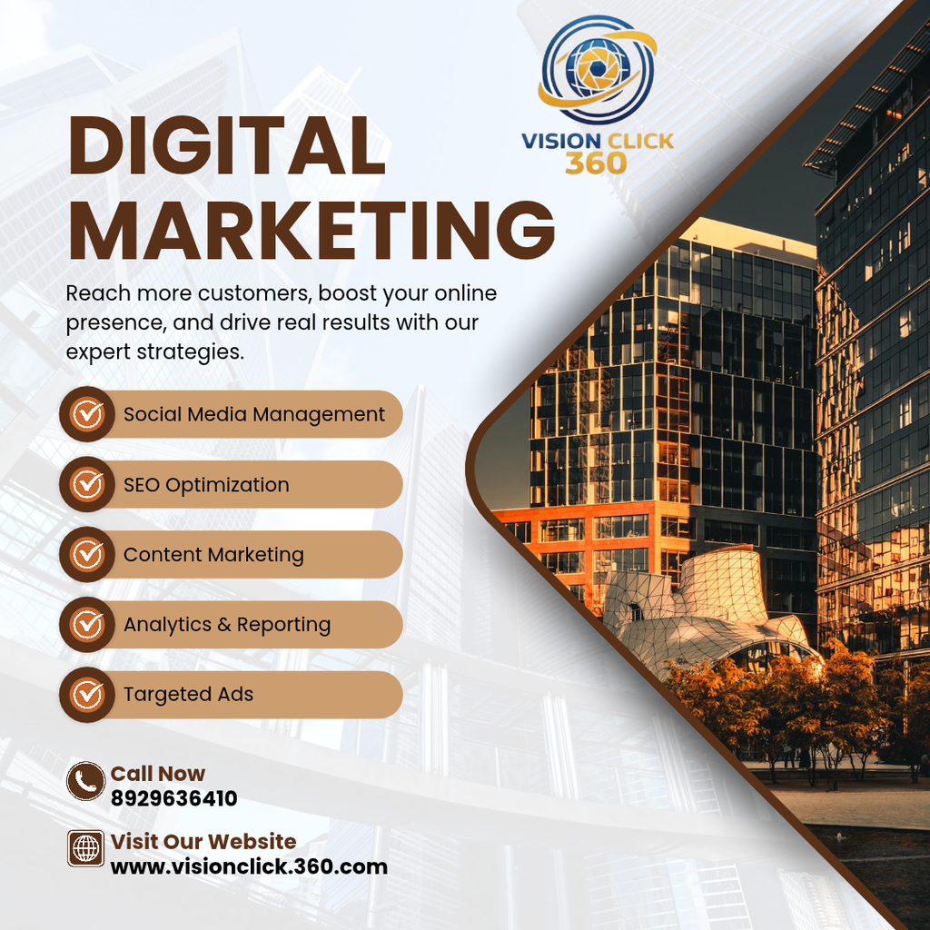 Google Digital Marketing Ghaziabad |VisionClick360
