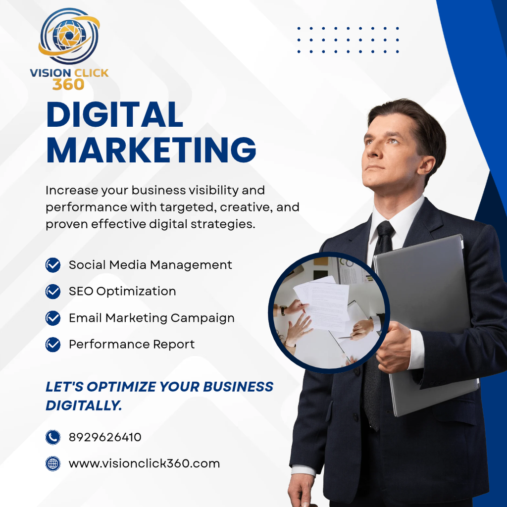 Google Digital Marketing Ghaziabad |VisionClick360