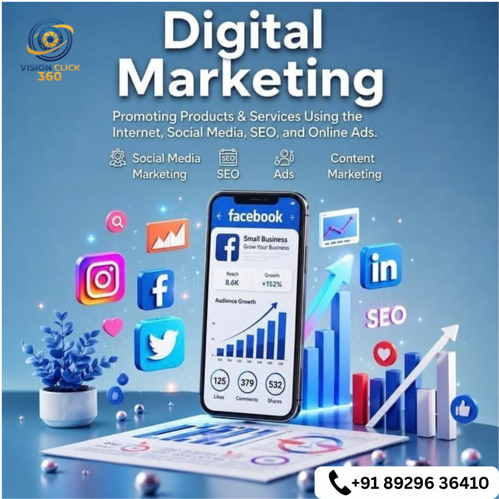 Digital Marketing Degree Near Me | visionclick 360