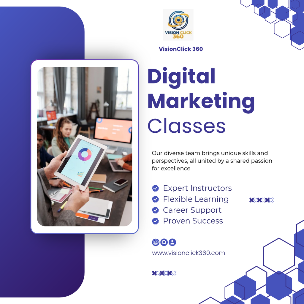 Digital Marketing Classes | VisionClick 360