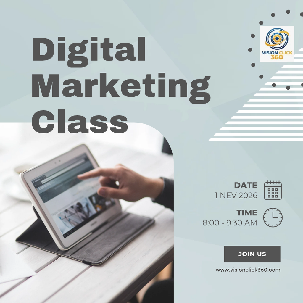 Digital Marketing Classes | VisionClick 360