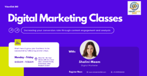 Digital Marketing Classes | VisionClick 360