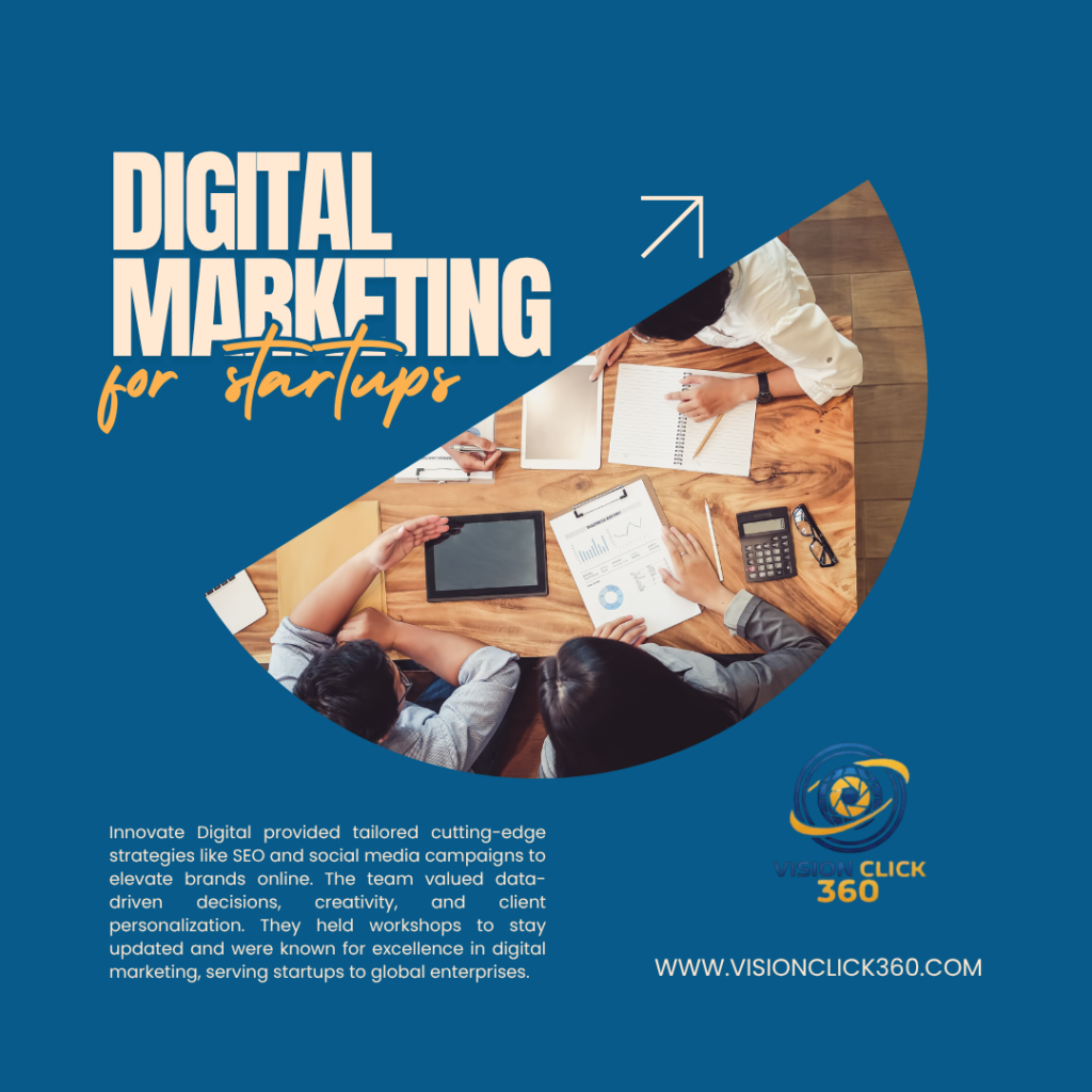 Digital Marketing For Startups | VisionClick 360