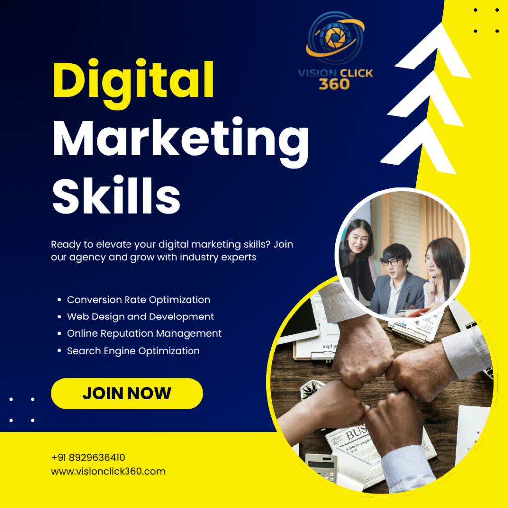 Digital Marketing Skills | VisionClick 360