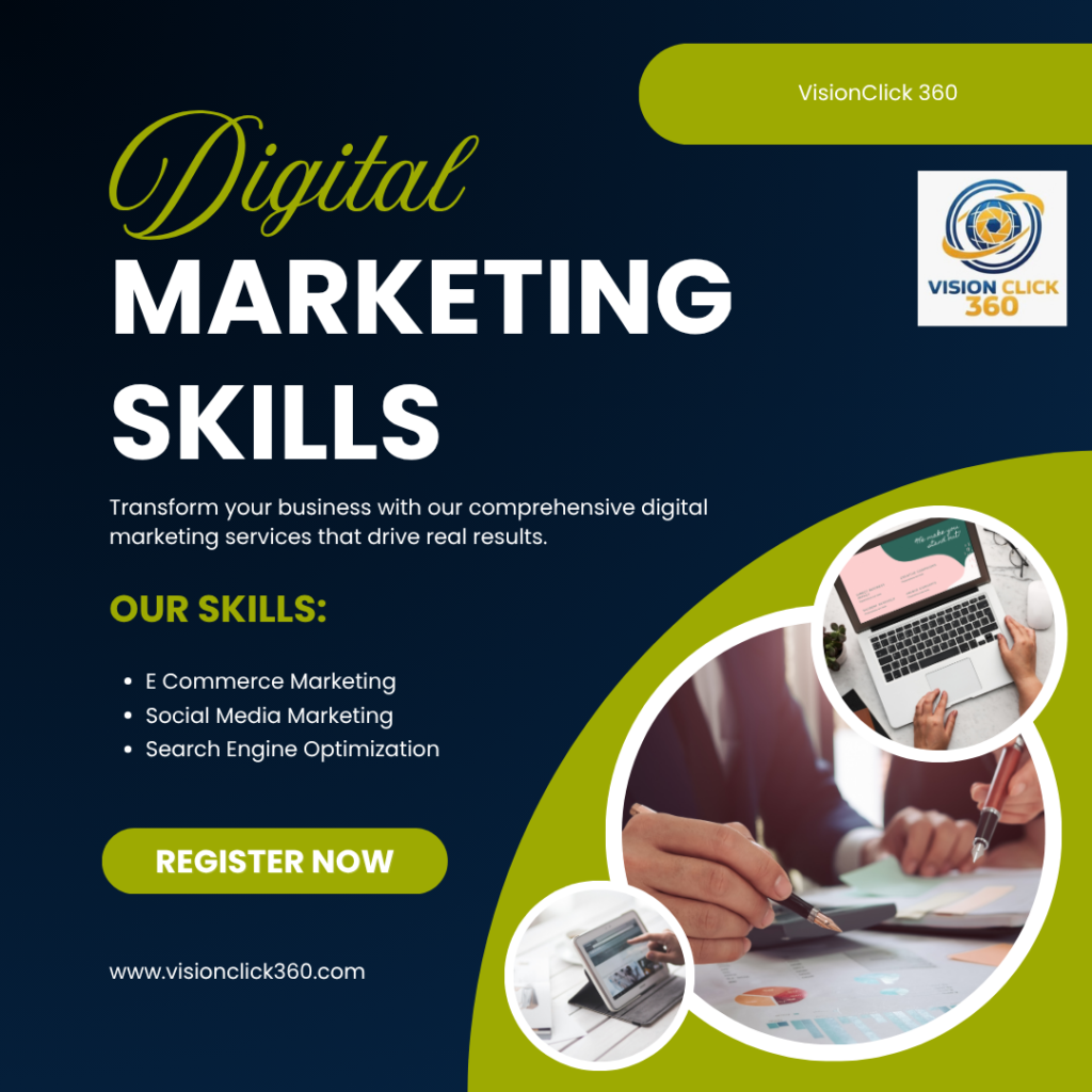 Digital Marketing Skills | VisionClick 360