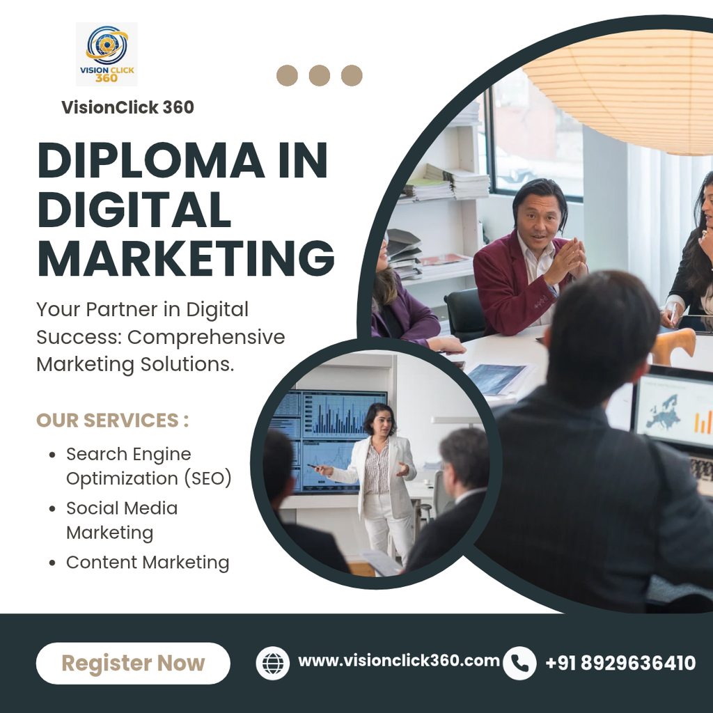 Diploma in Digital Marketing | VisionClick 360