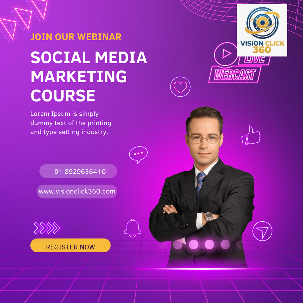 Social Media Marketing Course | VisionClick 360