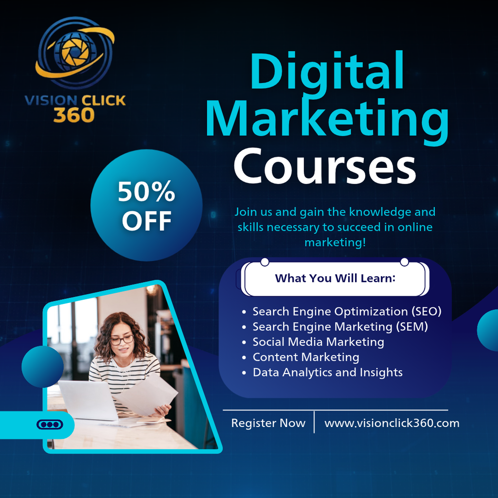 Best Digital Marketing Courses: | VisionClick360